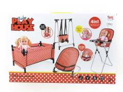 Bed & Dining Chair & Rocking Chair & Swing