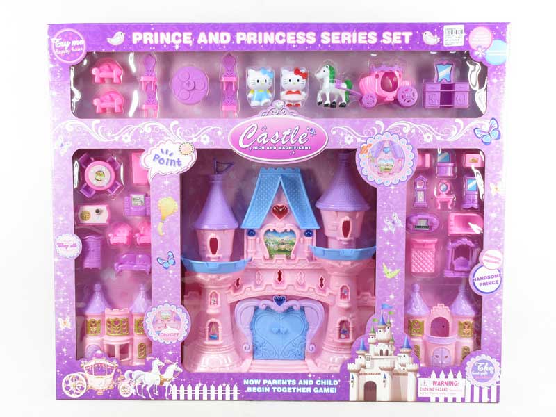 Castle Toys W/L_M & Furniture Set & KT Cat toys