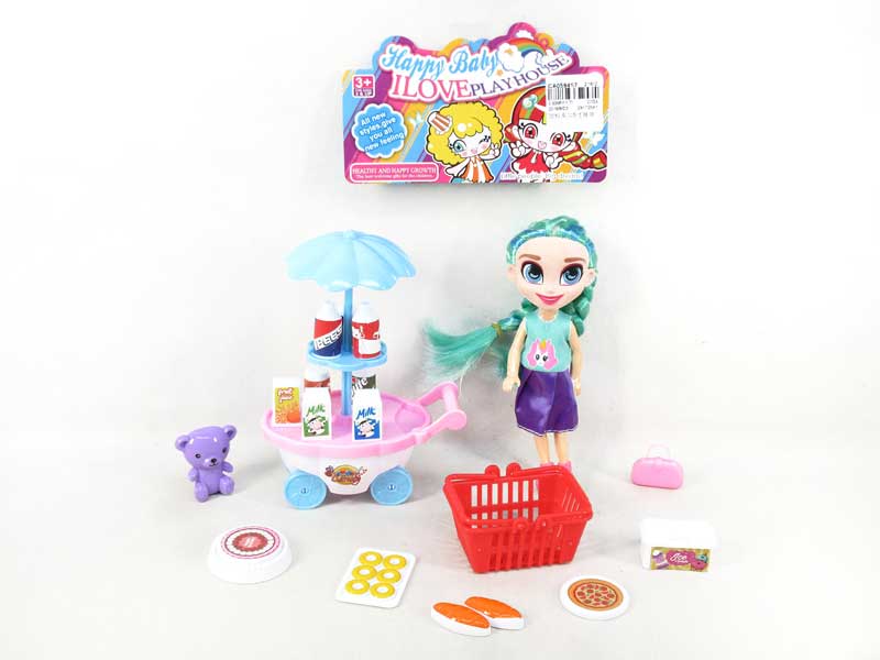 Beverage Truck & 5inch Doll toys