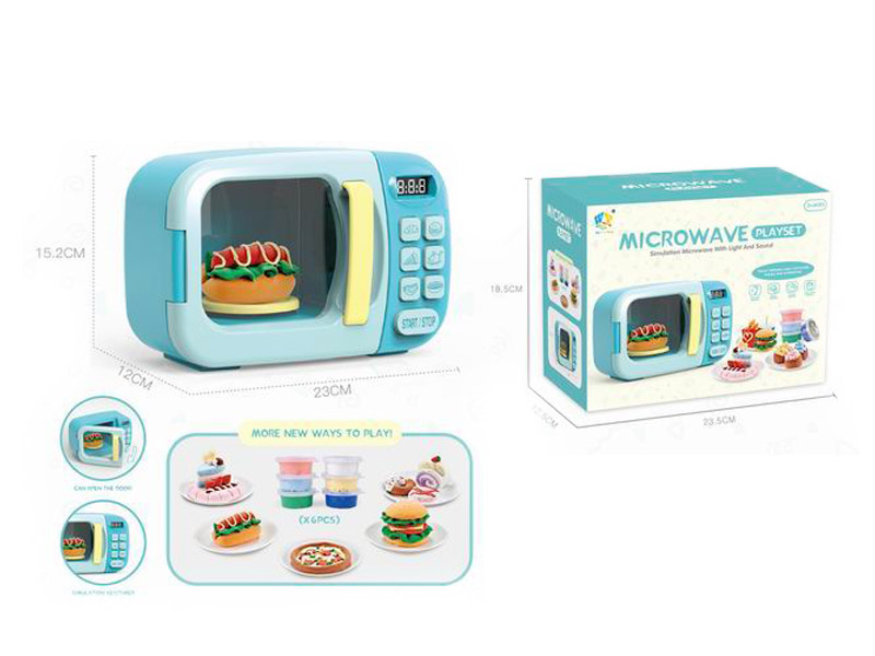 Micro-wave Oven Set W/L_S toys