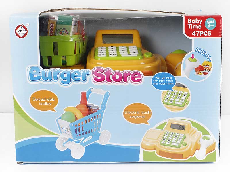 Cash Register & Cart toys