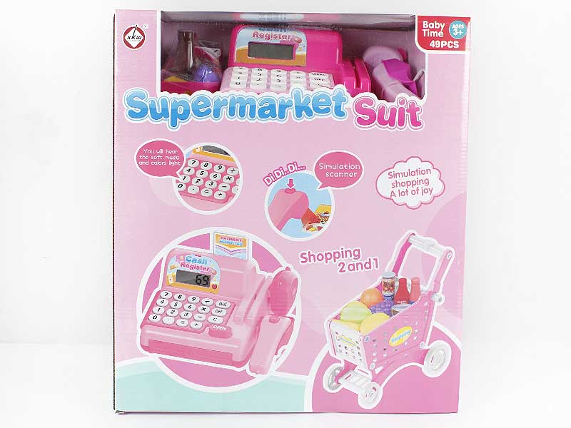 Cash Register & Go-cart Set toys