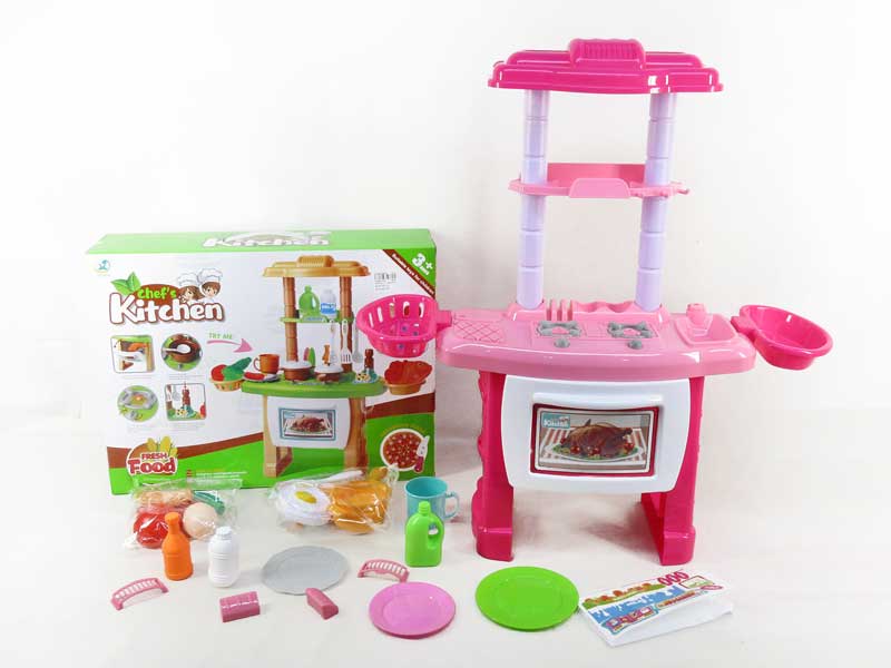 Kitchen Set W/L_S(2C) toys