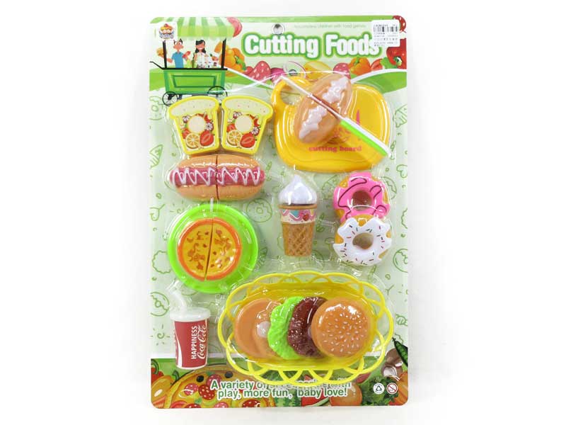 Sliced Hamburger Set toys