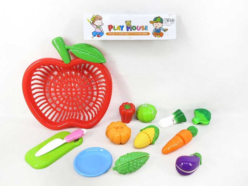 Cut Fruit & Vegetable(4S) toys