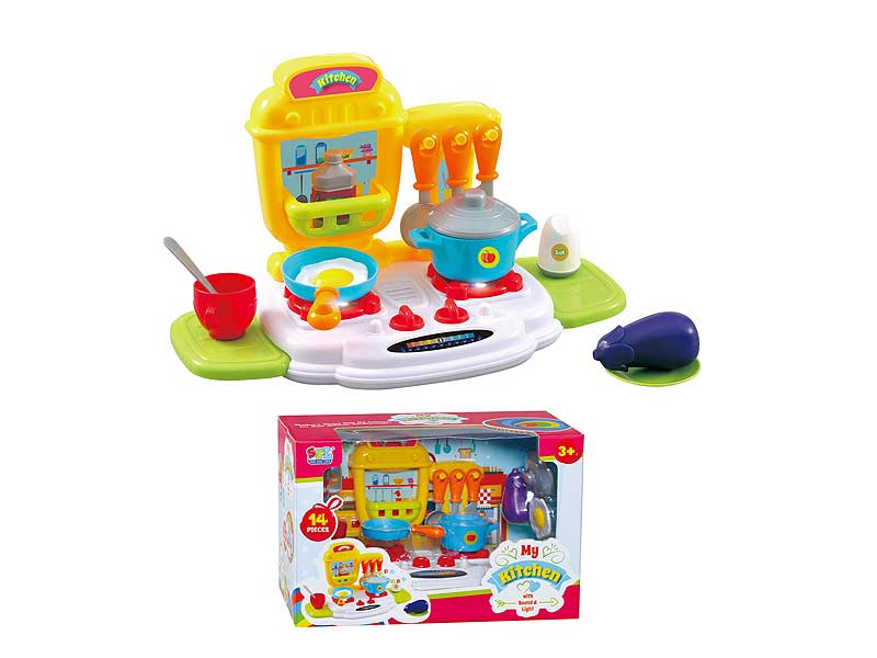 Kitchen Set W/L_S toys