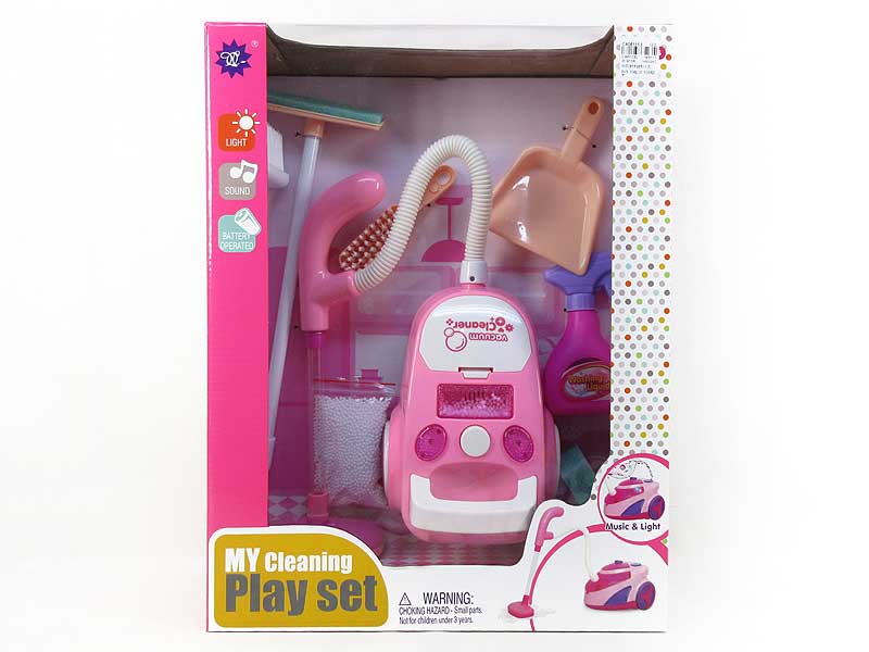 B/O Vacuum Cleaner Set W/L(2C) toys