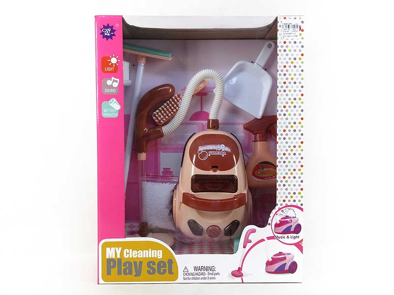 B/O Vacuum Cleaner Set W/L(2C) toys