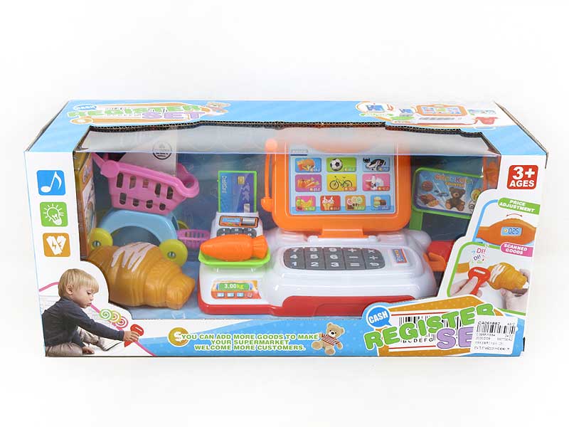 Cash Register Set W/L_M(2C) toys