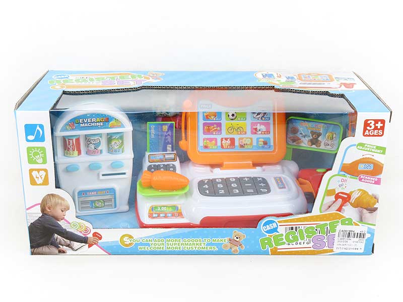 Cash Register Set W/L_M(2C) toys