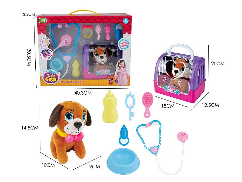 Pet Dog Cage toys