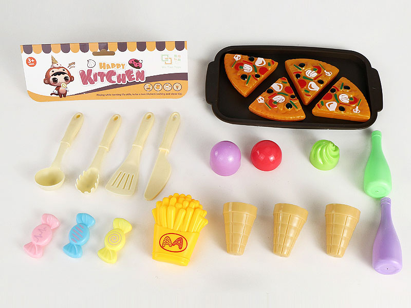 Pizza Fries Dessert Set toys
