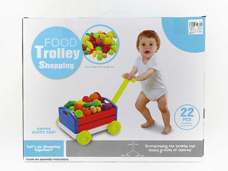 Fruit Storage Car(22pcs) toys