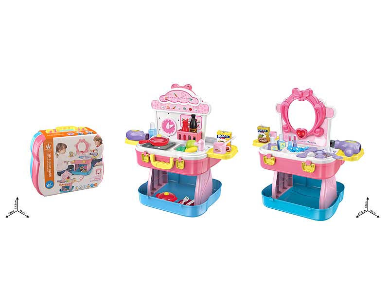 3in1 Kitchen Set & Beauty Collection Delight toys