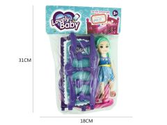 Baby Bed & Doll