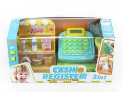 Cash register set, shopping play set, supermarket toy
