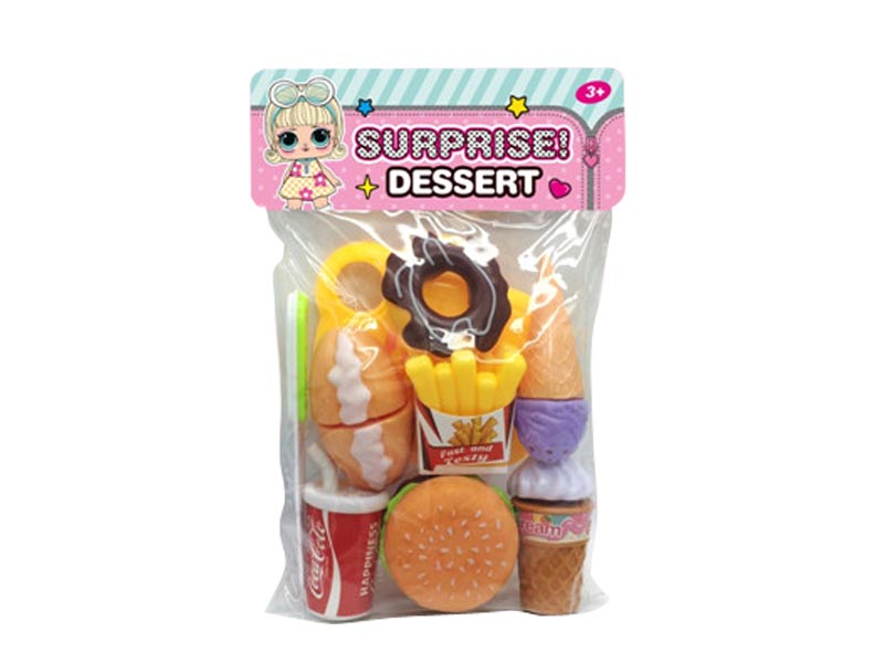 Sliced Hamburger Set(2C) toys