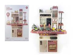 93.5CM Steam Water Kitchen Set W/L_M toys
