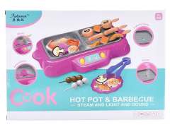 Rotary Hot Pot Barbecue Oven W/L_M(2C) toys