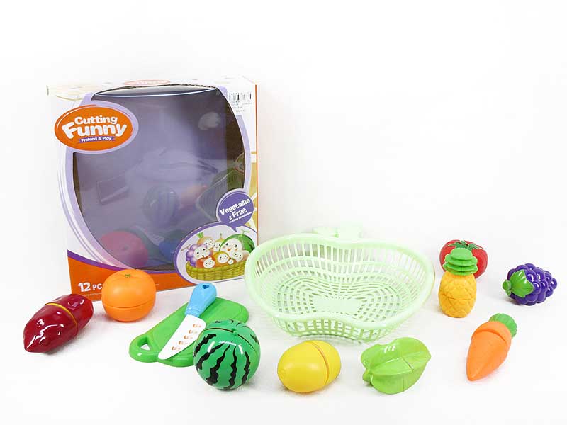 Cut Fruit & Vegetable Set toys
