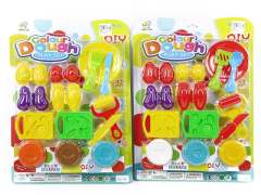 Vegetable Clay Set with Tool (2 Style) toys