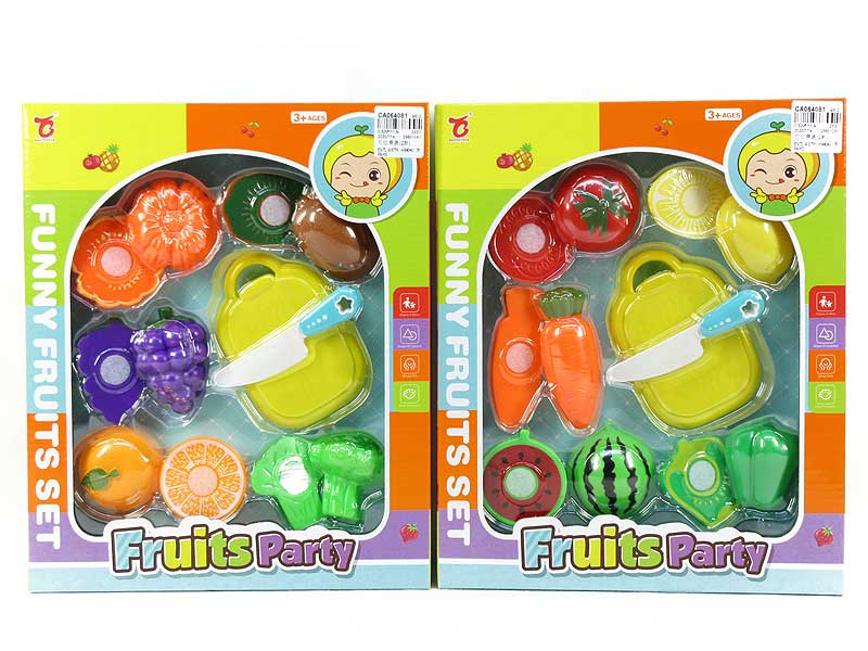 Cut Fruit & Vegetable(2S) toys