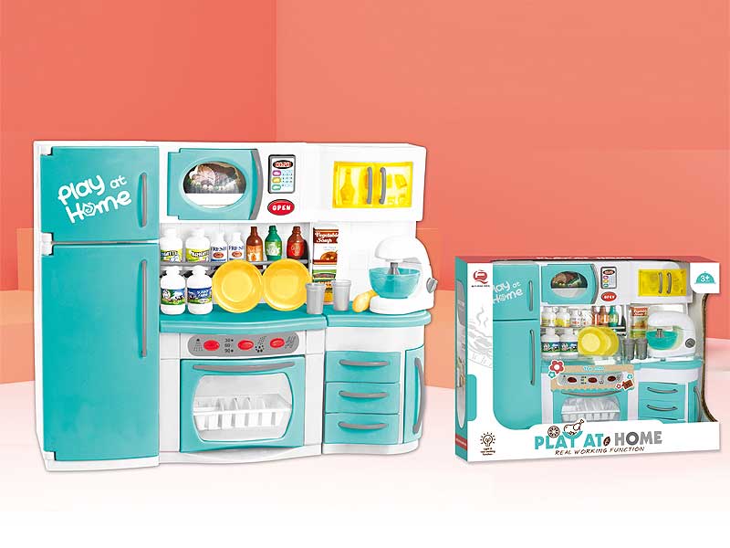 Refrigerator Set W/L_S toys