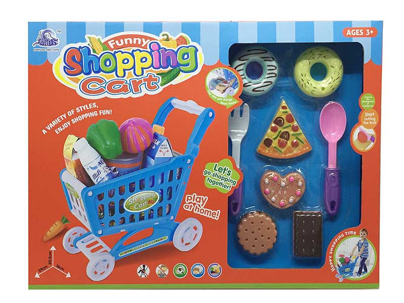 Vegetable Shopping Cart toys