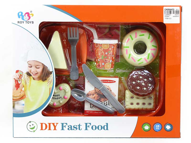 Fast Food Combination toys