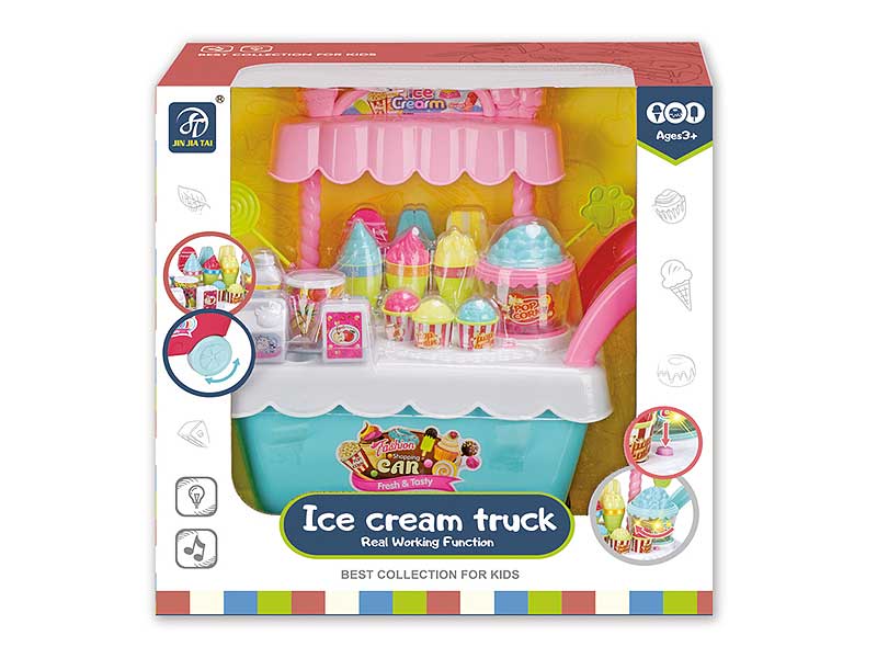 Ice Cream Cart W/L_S toys