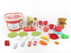 Kitchen Set & Woolly Bear toys