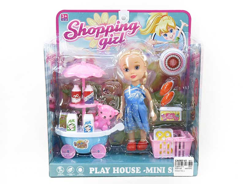 Beverage Truck & 6inch Doll toys