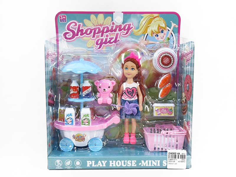 Beverage Truck & 5inch Doll toys