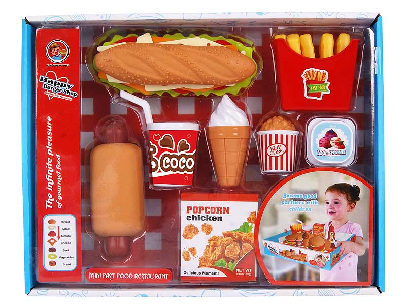 Hamburger Set toys