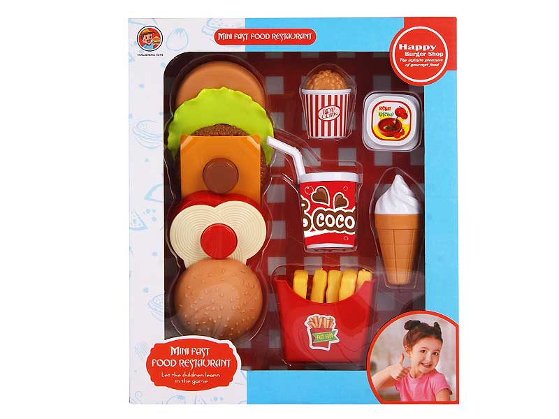 Hamburger Set toys