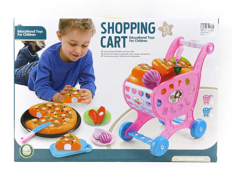 Shopping Car & Cake Set(2C) toys