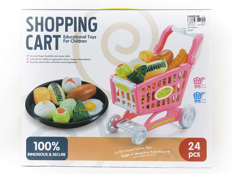 Shopping Car & Jigsaw Set(2C) toys