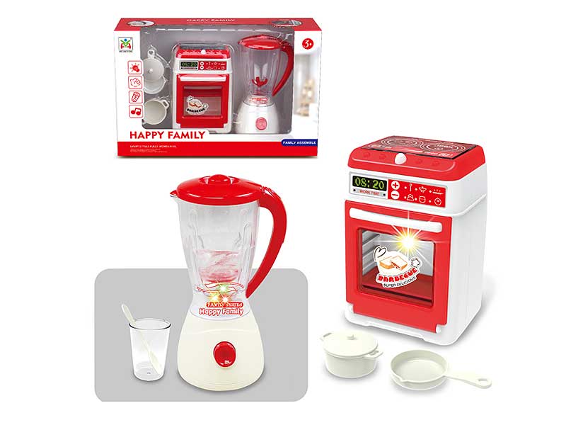 Oven W/L_M & Syrup Juicer W/L(2in1) toys