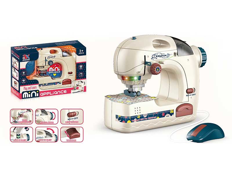 B/O Sewing Machine W/L toys