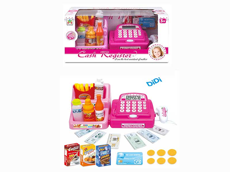 Cash Register Set W/L toys