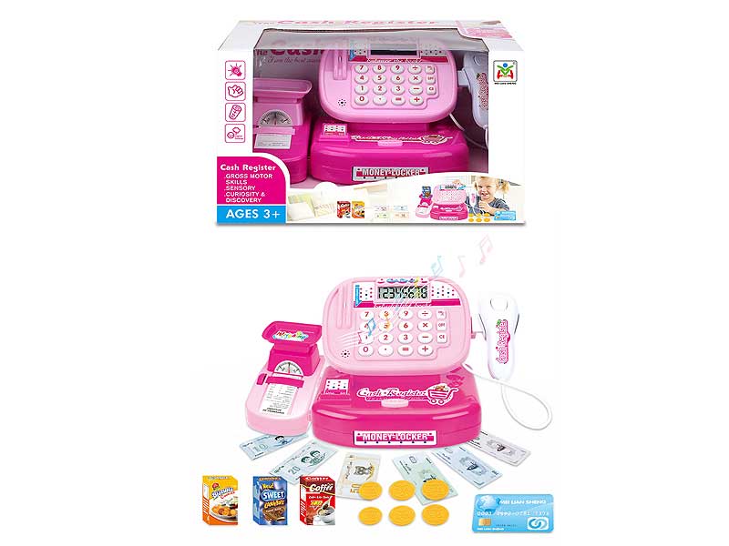 Cash Register Set W/L toys