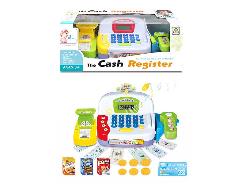 Cash Register Set W/L toys