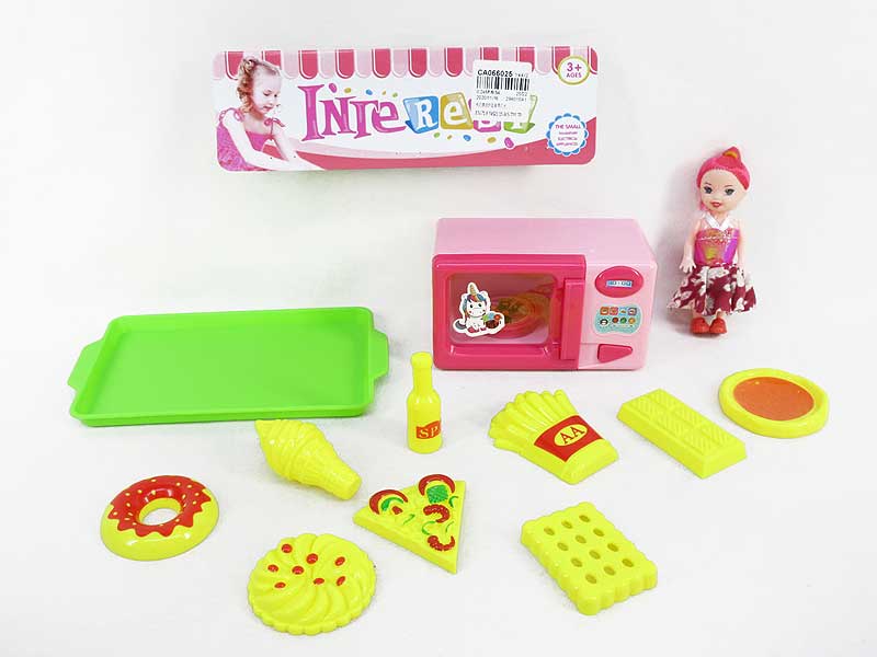 B/O Micro-Wave Oven Set W/L toys