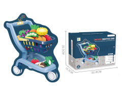 Shopping Car W/L_M & Fruit Set toys