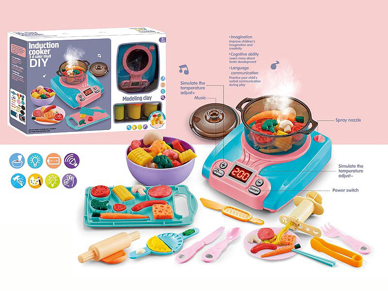 Spray Electromagnetic Oven W/M toys