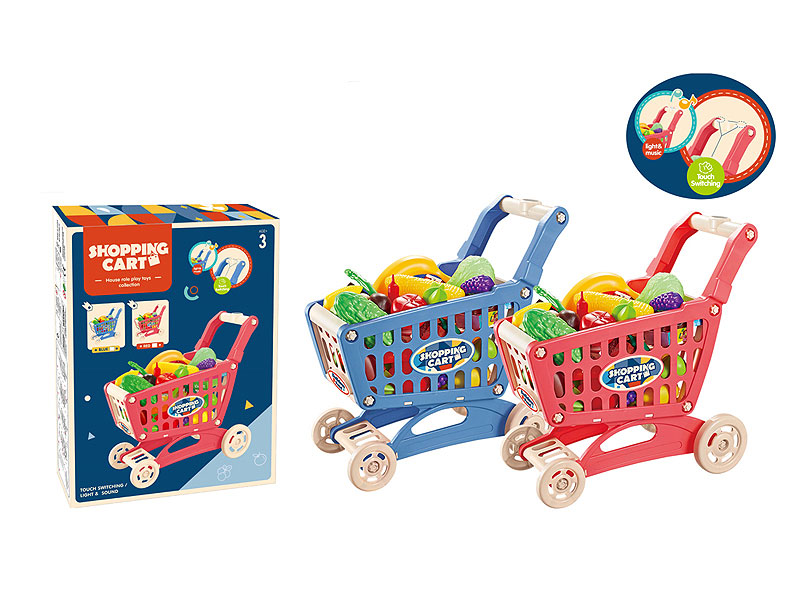 Shopping Car Set W/L_M(2C) toys