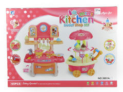 Kitchen Set W/L_S & Ice Cream Car