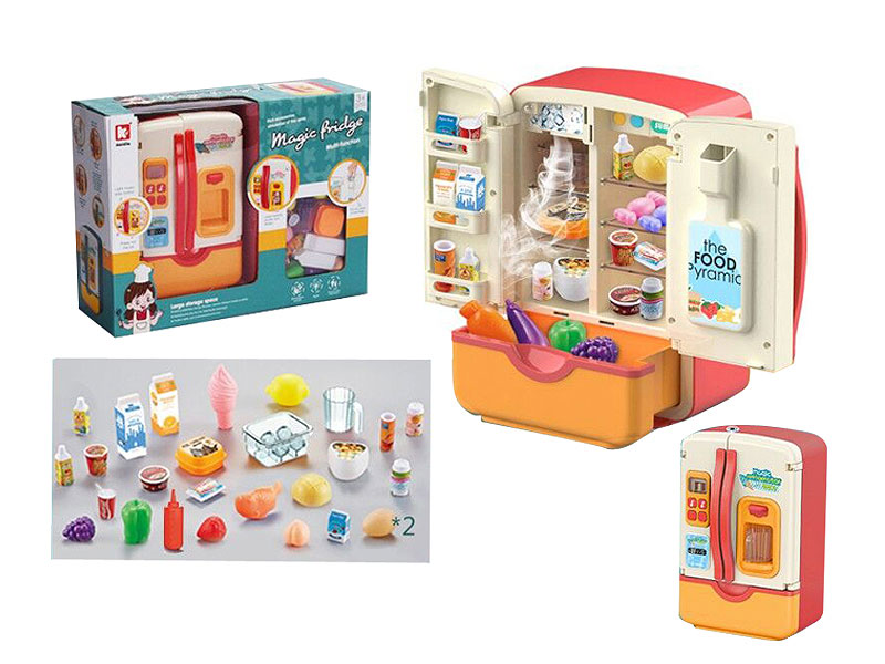 Refrigerator Set W/L_M(32in1) toys