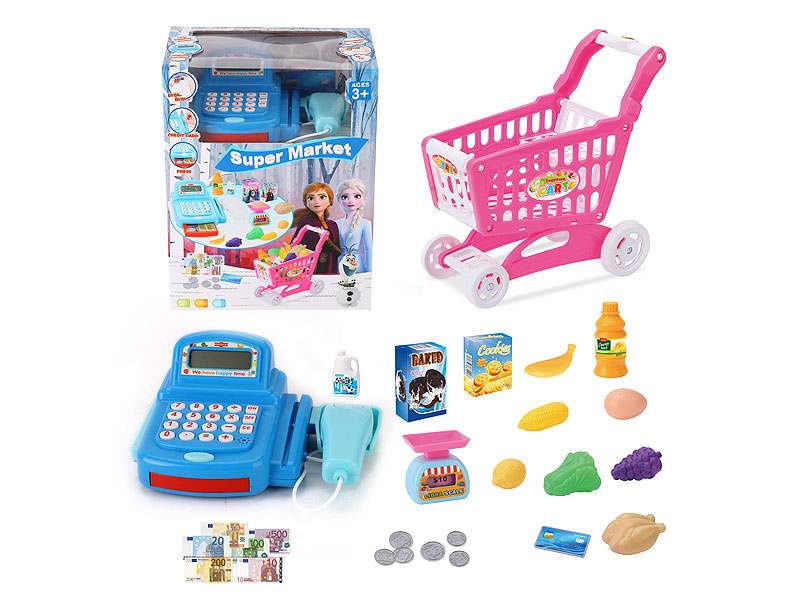 Cash Register & Shopping Car toys