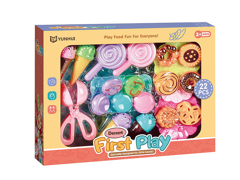 Cookie Macaroni Dessert Set toys